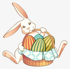 Easter Bunny - Transparent Easter Bunny Clipart, HD Png Download, Transparent PNG