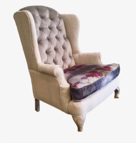 Josephine Chair Modern Floral With Lilac Purple Magenta - Club Chair, HD Png Download, Transparent PNG