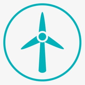 Wind Energy Icon - Wind Turbine Vector, HD Png Download, Transparent PNG