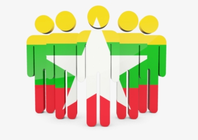 Download Flag Icon Of Myanmar At Png Format - Brazil People Png, Transparent Png, Transparent PNG