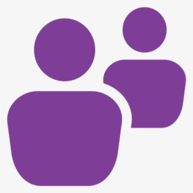 People Icon Purple - People Icon Png Purple, Transparent Png, Transparent PNG