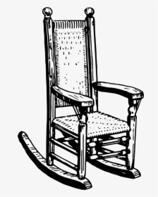 Rocking Chair - Clip Art Rocking Chair, HD Png Download, Transparent PNG