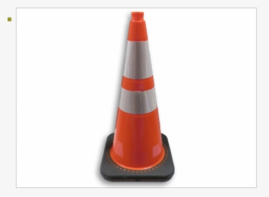 Traffic Cone W/6” Ref Collar 28” - Beacon, HD Png Download, Transparent PNG