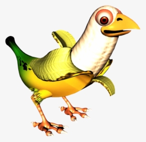 Banana Bird Artwork - Donkey Kong Country 3 Banana Birds, HD Png Download, Transparent PNG