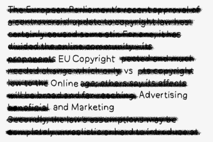 What The Eu Copyright Law Means For Online Advertising - Parallel, HD Png Download, Transparent PNG