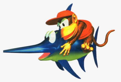 Donkey Kong Country Enguarde, HD Png Download, Transparent PNG