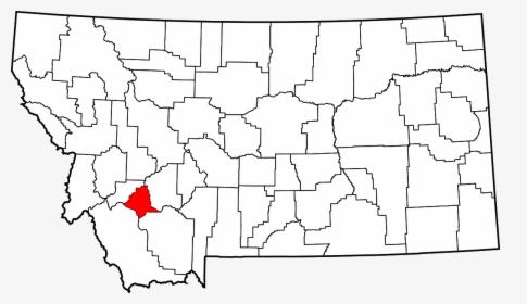 Montana Map Black And White, HD Png Download, Transparent PNG