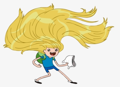 Finn Adventure Time Long Hair, HD Png Download, Transparent PNG