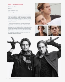 Dylan And Cole Sprouse American Eagle, HD Png Download, Transparent PNG