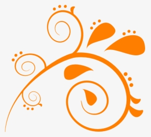 Orange Scroll Clipart, HD Png Download, Transparent PNG