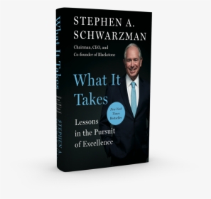 Stephen Schwarzman What It Takes Book Cover - Armani, HD Png Download, Transparent PNG