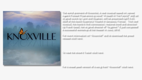 ﷯the World Premiere Of Knoxville, A New Musical Based - Windsurfing, HD Png Download, Transparent PNG