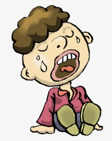 The Crying Boy Child Clip Art - Crying Kid Clip Art, HD Png Download, Transparent PNG