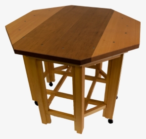 Octagon, Yellow Cedar, Red Cedar Table - End Table, HD Png Download, Transparent PNG