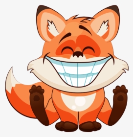 Fox Fun Emoji Stickers Messages Sticker - Fun Fox Emoji Stickers, HD Png Download, Transparent PNG