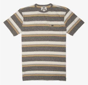 Transparent Yellow Shirt Png - Mens Yellow And White Striped Shirt, Png Download, Transparent PNG