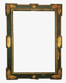 Green Baroque Frame Antike Rahmen - Picture Frame, HD Png Download, Transparent PNG
