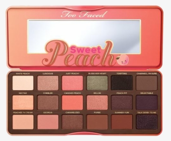 Makeup, Eyeshadow, And Too Faced Image - Palette Too Faced Peach, HD Png Download, Transparent PNG