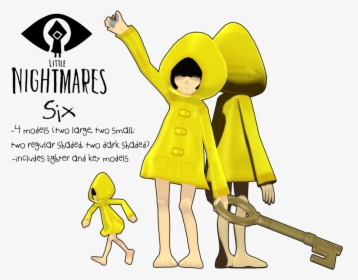 [little Nightmares] Six Dl By Razrrjunko - Little Nightmares How Tall Is Six, HD Png Download, Transparent PNG