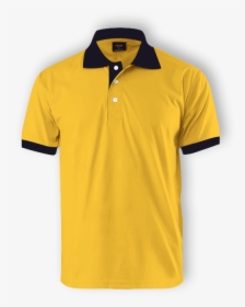Camisa Polo Amarela E Preta Png, Transparent Png, Transparent PNG