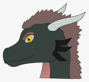 Zephyr Dragon Portrait, Gift Art - Dragon Side Face, HD Png Download, Transparent PNG