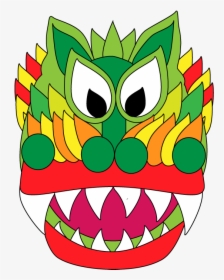 Chinese New Year Dragon And Lantern Coloring Sheets, HD Png Download, Transparent PNG