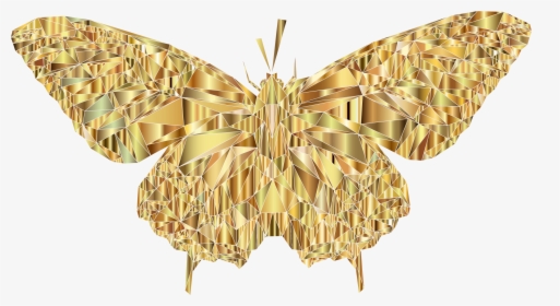 Low Poly Butterfly Prismatic 9 Clip Arts - Portable Network Graphics, HD Png Download, Transparent PNG