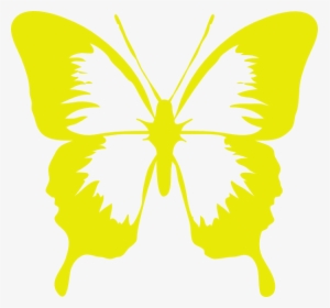 Gold Butterfly Clip Art At Clker - Epidermolysis Bullosa Awareness Symbol, HD Png Download, Transparent PNG
