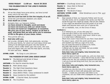 Good Friday Service Bulletin - Penguin Jazz Guide The History, HD Png Download, Transparent PNG