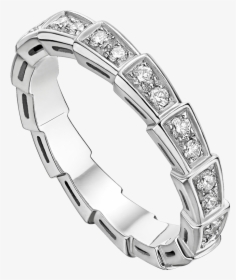 Serpenti Rose Gold Wedding Band An856949 Aed - Serpenti Ring Bvlgari White Gold, HD Png Download, Transparent PNG