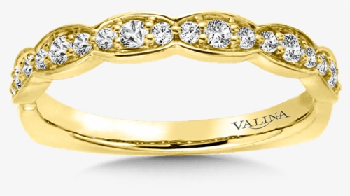 Valina Stackable Wedding Band In 14k Yellow Gold - Hand Ring Of Gold, HD Png Download, Transparent PNG