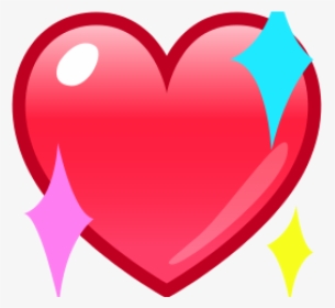 Sparkles Clipart Emoji - Heart Sparkle, HD Png Download, Transparent PNG