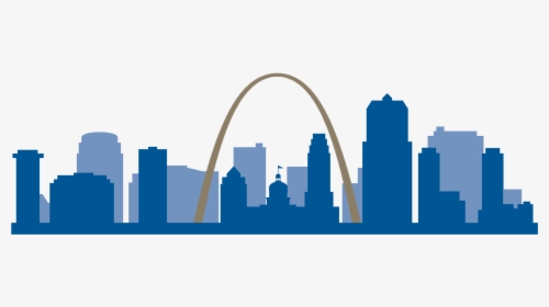 Svg Black And White Stock Gateway Arch Area Business - St Louis Arch Png, Transparent Png, Transparent PNG