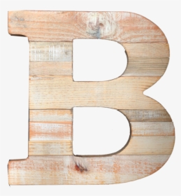 Pine Wood Letter B - Plywood, HD Png Download, Transparent PNG