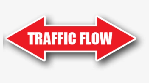 Floor Marking Directional Arrows, Left And Right Traffic - Sign, HD Png Download, Transparent PNG