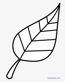 Nature Clipart Ink Seasons - Leaf Clip Art Black And White, HD Png Download, Transparent PNG