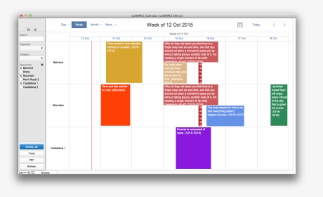 Filemaker Calendar, HD Png Download, Transparent PNG
