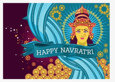 Happy Navaratri Png Images - Happy Navratri, Transparent Png, Transparent PNG