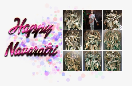 Happy Navaratri Png - Brahmacharini Wikipedia, Transparent Png, Transparent PNG