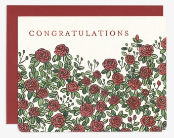 Rose Tapestry Greeting Card - Rose, HD Png Download, Transparent PNG
