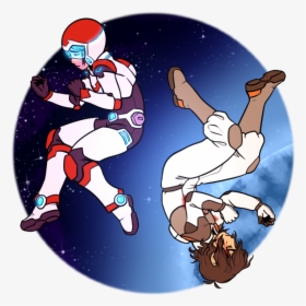 Keith And Lance Floating In Space, HD Png Download, Transparent PNG