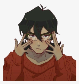 💗 #keith #keithkogane #keithvoltron #voltron #vld - Nerd Keith Voltron, HD Png Download, Transparent PNG