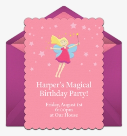 Clip Art Fairy Invitations - Party, HD Png Download, Transparent PNG