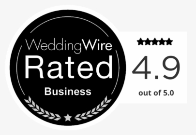 Wedding Wire Rated Business - Wedding Wire, HD Png Download, Transparent PNG
