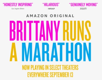 Title Treatment For Bram - Brittany Runs A Marathon Font, HD Png Download, Transparent PNG