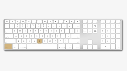 Transparent Final Cut Pro Png - Apple Magic Keyboard Numeric, Png Download, Transparent PNG