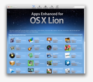 Mac Os X Apple Apps, HD Png Download, Transparent PNG