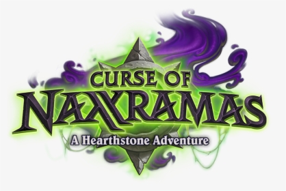 Curse Of Naxxramas-hearthstone Logo - Hearthstone Expansions Logo, HD Png Download, Transparent PNG