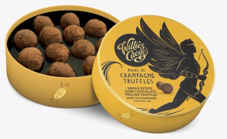 Willie's Cacao Marc De Champagne Truffles 110g, HD Png Download, Transparent PNG