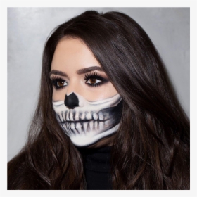 Halloween Makeup Easy Scary, HD Png Download, Transparent PNG